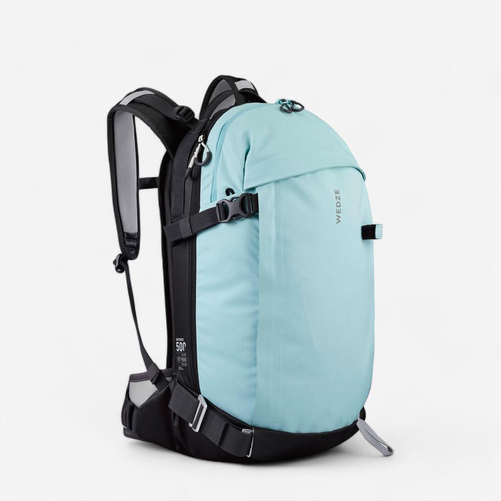 Ski- und Snowboardrucksack Freeride FR500 Defense M/S grün 