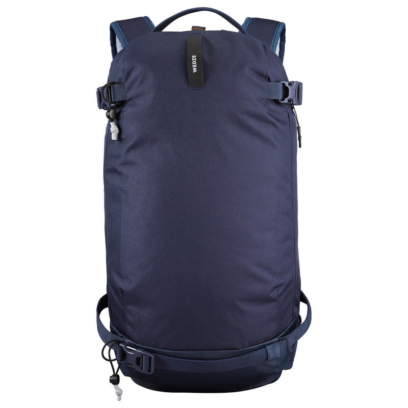 Mochila de ski snowboard freeride - FR 100 DEFENSE - Azul marinho