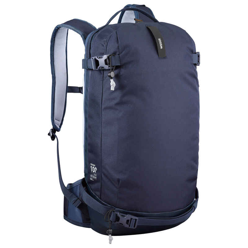 Skirucksack Snowboardrucksack Freeride - FR 500 DEFENSE L / XL marineblau