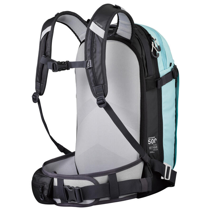 SAC A DOS SKI SNOWBOARD DORSALE - BP SKI FR500 DEFENSE M/S - VERT