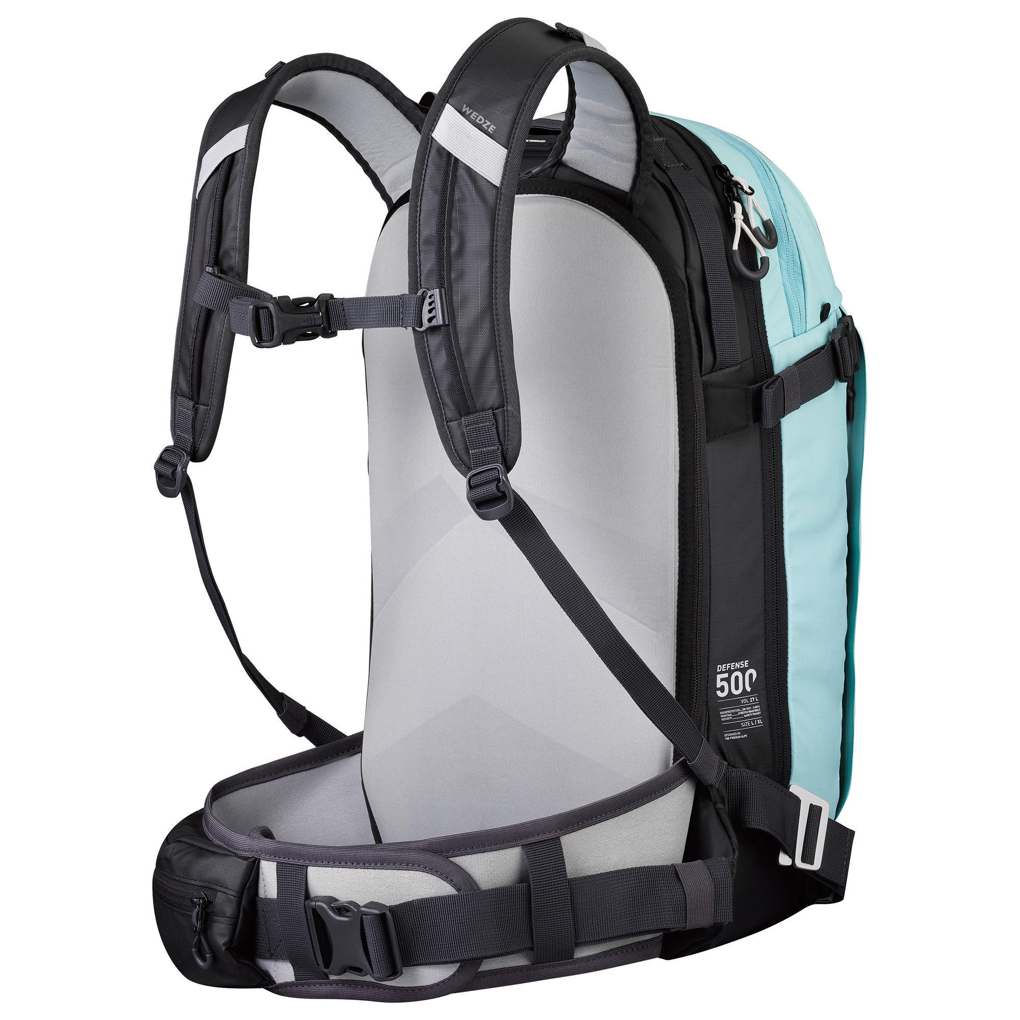 Zaino sci/snowboard FR500 DEFENSE BP M/S WEDZE | DECATHLON