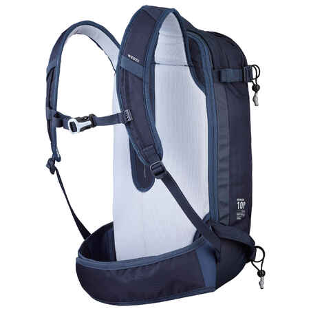 Freeride ski snowboard backpack - FR 100 DEFENSE - Navy Blue