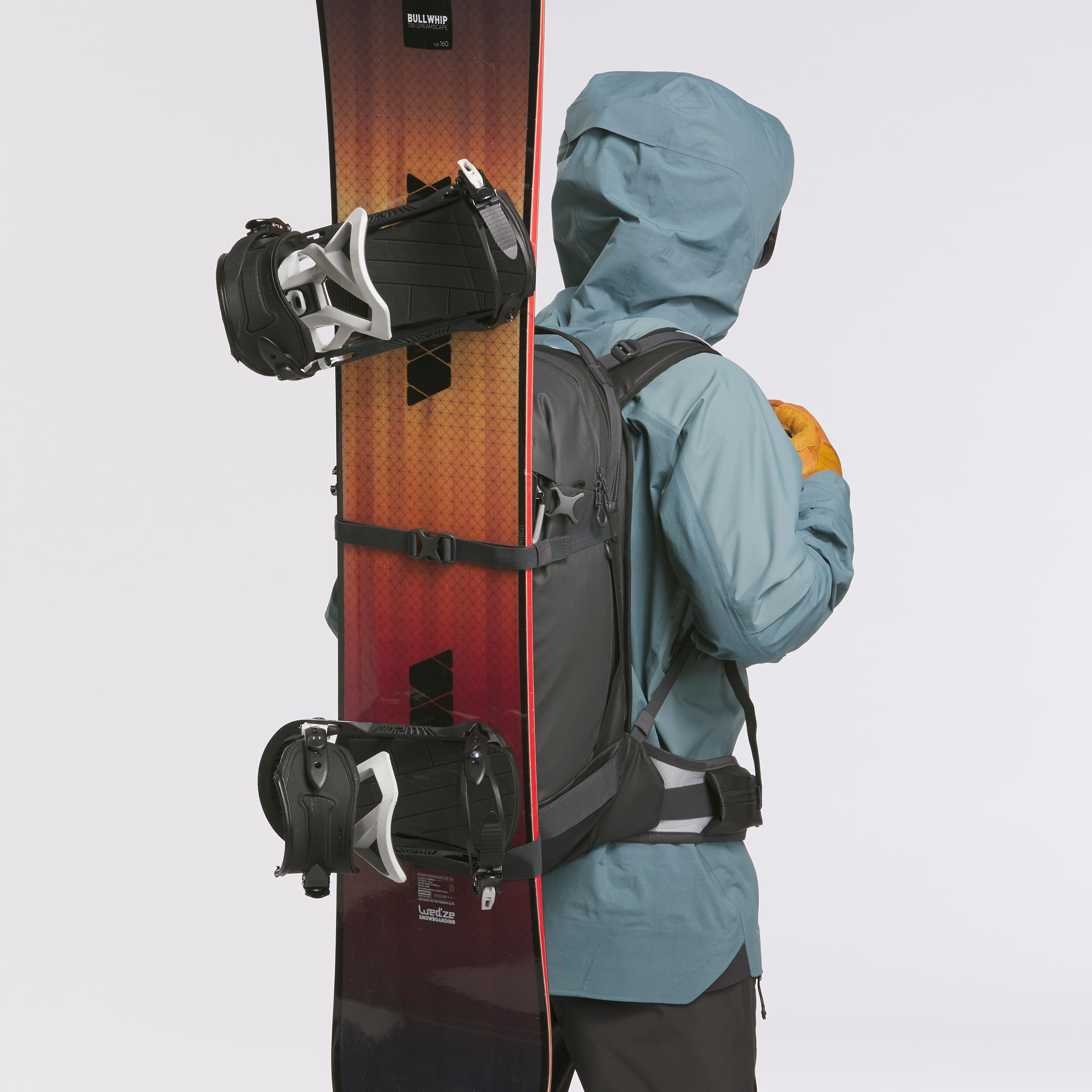 Sac à dos de ski et de planche à neige hors-piste – FR 500 gris - WEDZE