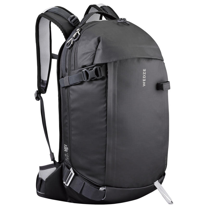 

Рюкзак для фрирайда на сноуборде и лыжах серый BP SKI FR500 Defense L_SLASH_XL, 309446