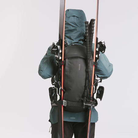 Рюкзак для фрирайда на сноуборде и лыжах серый BP SKI FR500 Defense L/XL