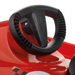 Kids’ Sledge with Brake and Steering Wheel Snow Formel Red