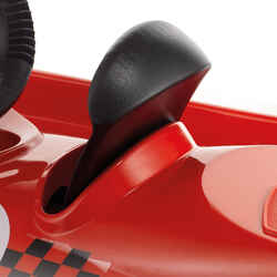 Kids’ Sledge with Brake and Steering Wheel Snow Formel Red