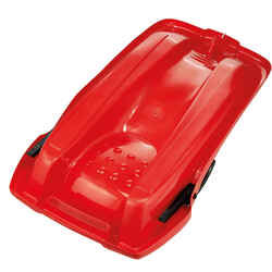 Kids' Tray Sledge with Brakes - Red