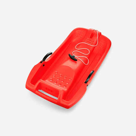 Kids' Tray Sledge with Brakes - Red