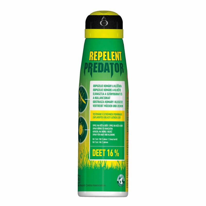 Repelent ve spreji Predator 16% DEET - 150 ml