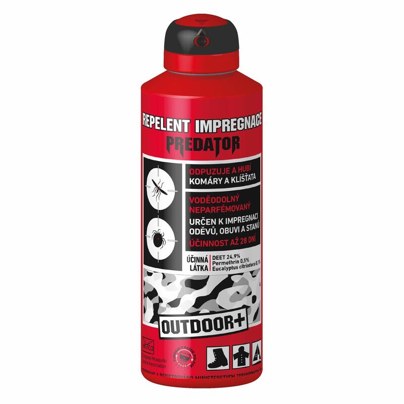 Repelent Predator Impregnace 25% DEET - 200 ml