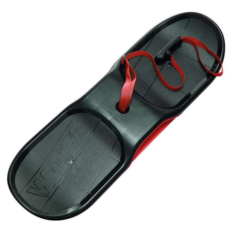 Snow skate - Boardslide negro y rojo