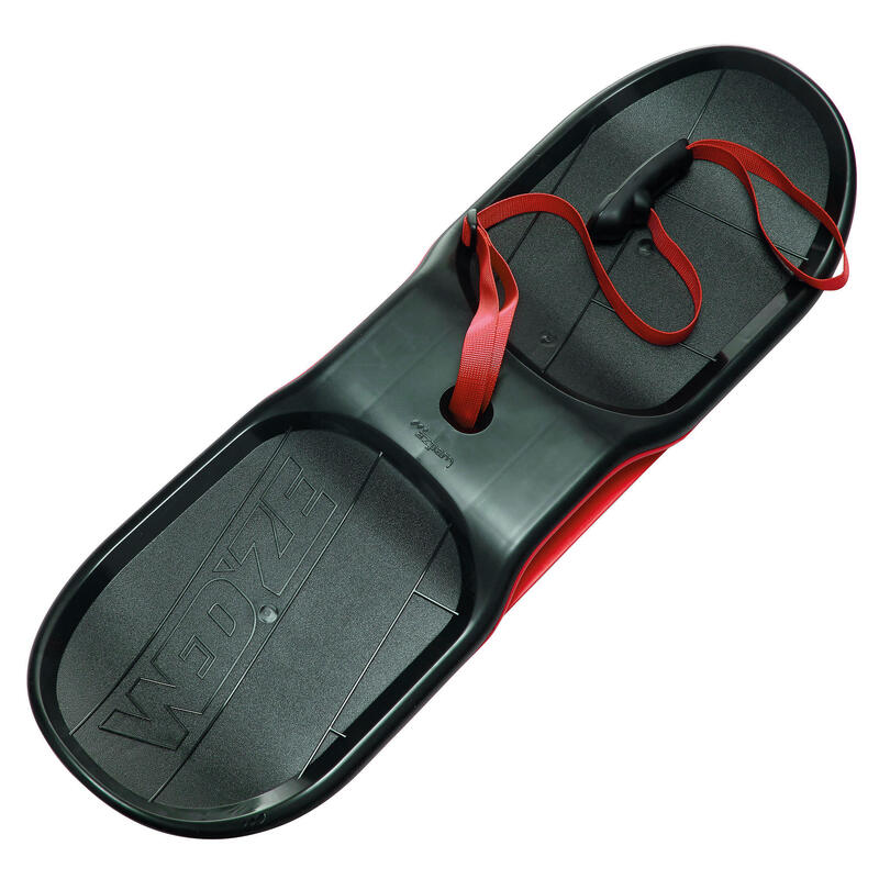 Snowskate Boardslide zwart en rood