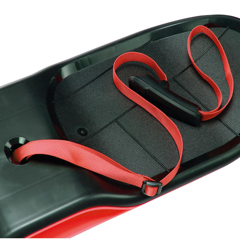 Boardslide snowskate, fekete és piros