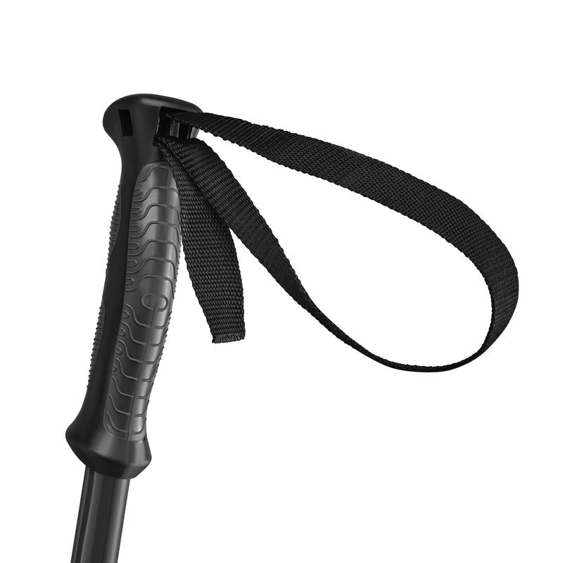 

Палки горнолыжные черные BOOST 500 GRIP, 113732