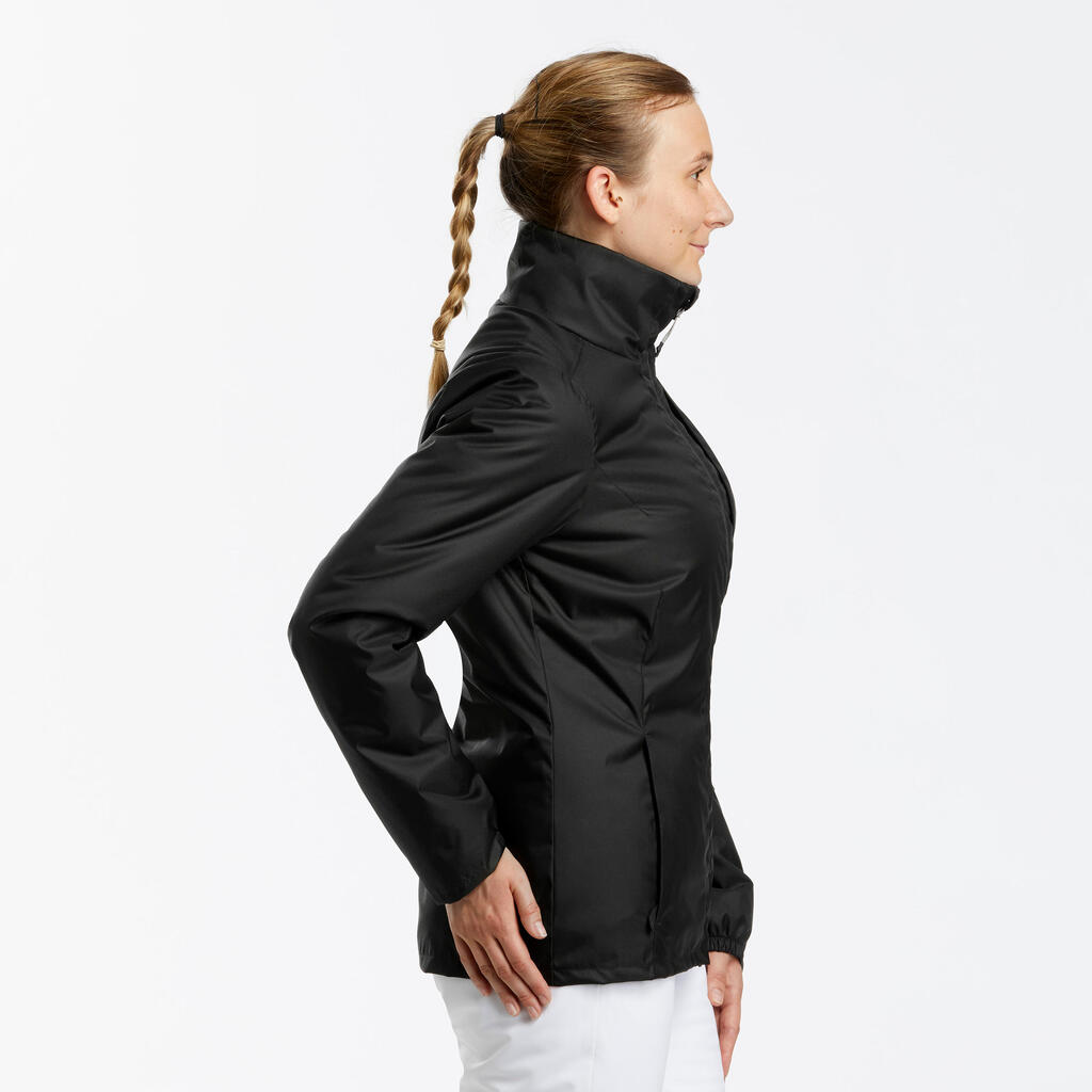 WOMEN'S SKI JACKET 100 - BLACK