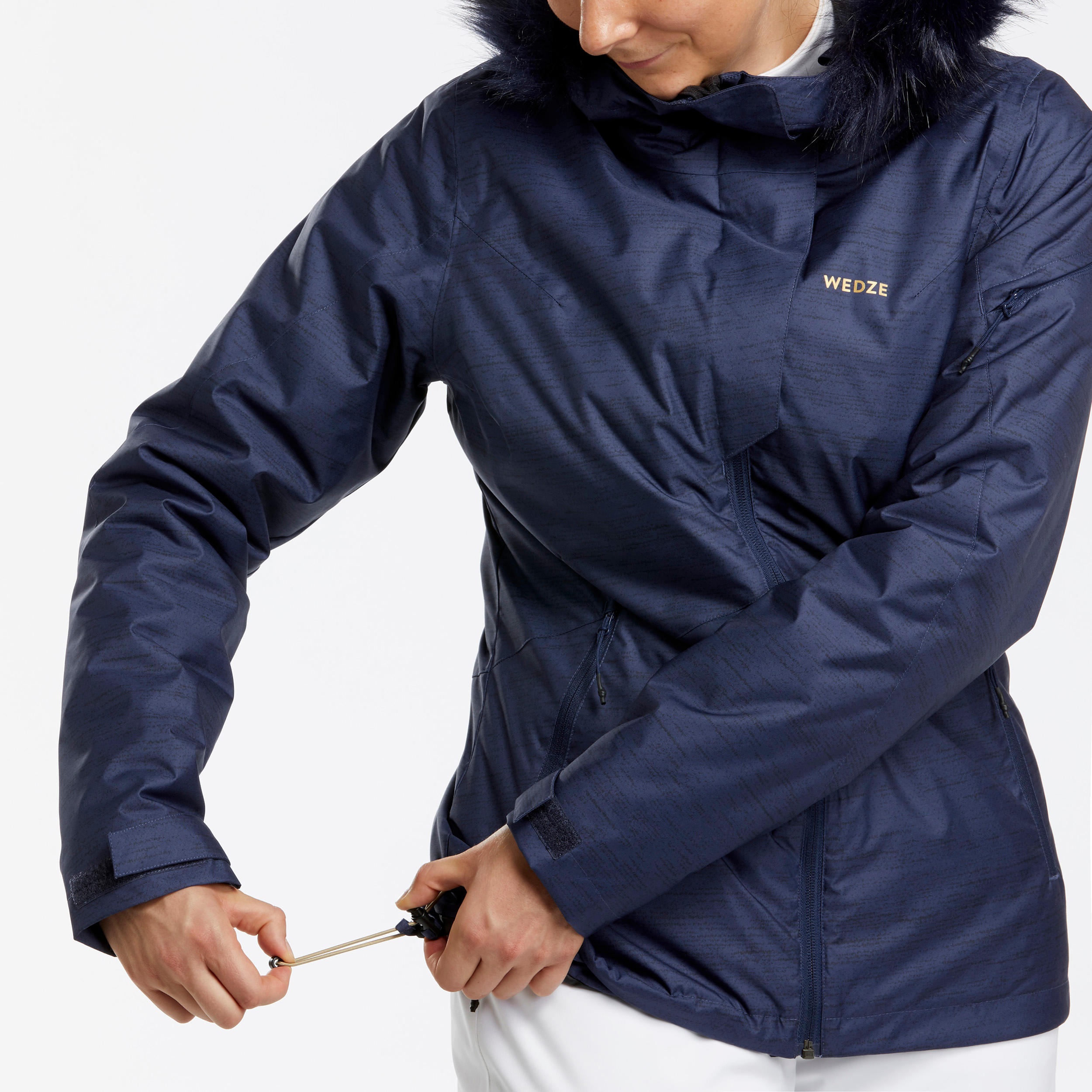 Ski Jacket 180 Navy Blue - Decathlon