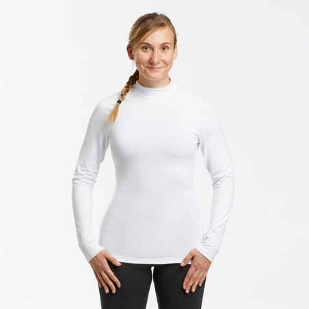 Camiseta térmica interior de esquí y nieve Mujer Wedze Ski 500