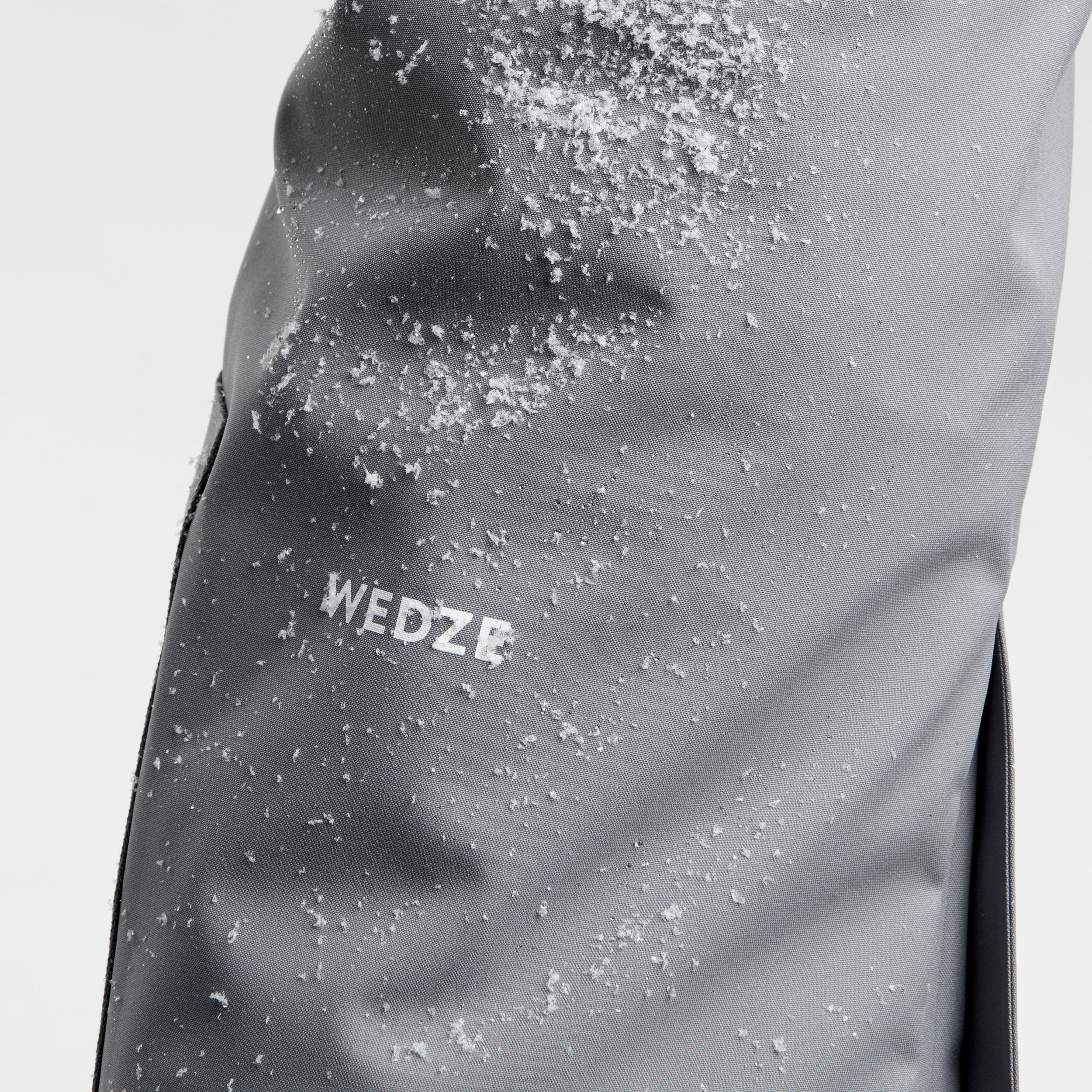 Women's Downhill Ski Pants - 580 Grey - WEDZE