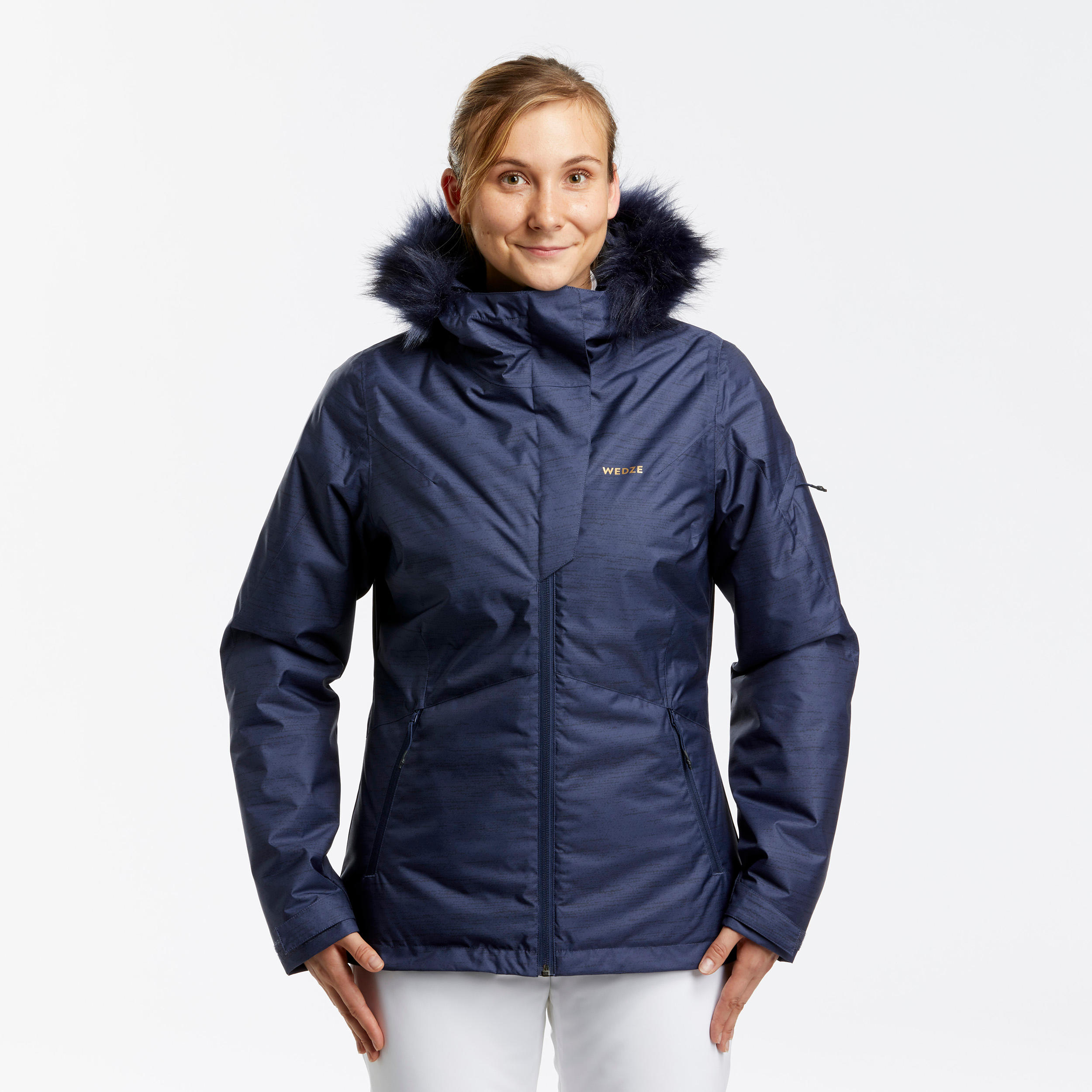 Ski Jacket 180 Navy Blue - Decathlon