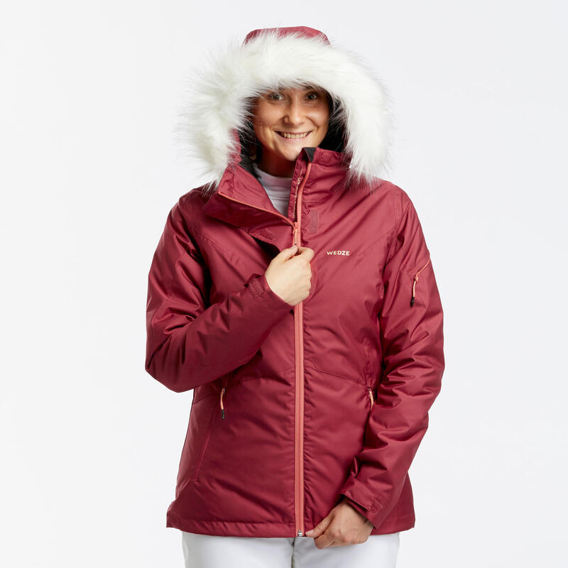 Women’s ski jacket 180 - red