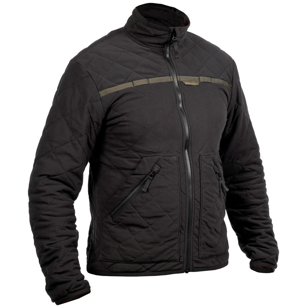 Silent padded jacket 500 black.