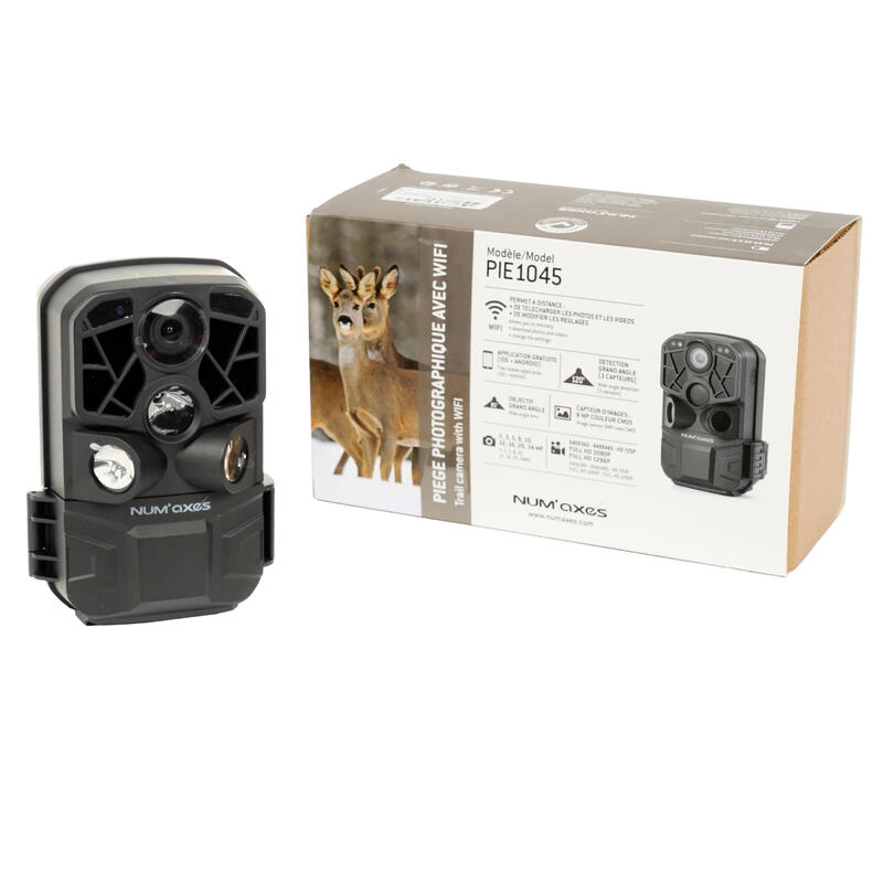 Cámara Fototrampeo Caza Numaxes Pie 1045 Conexion wifi 24 Megapixeles