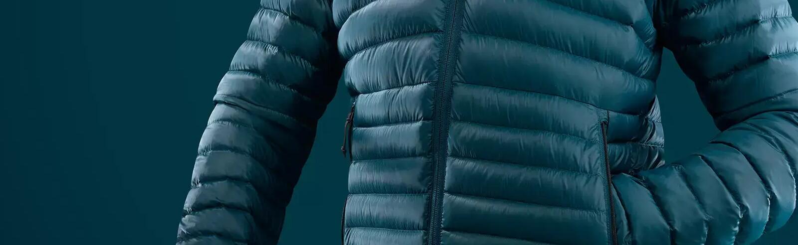 padded feather-down jacket