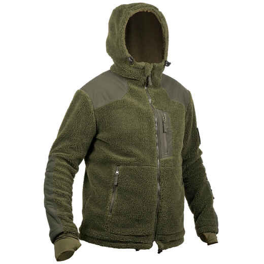 
      Lovačka jakna od flisa 900 topla zelena
  