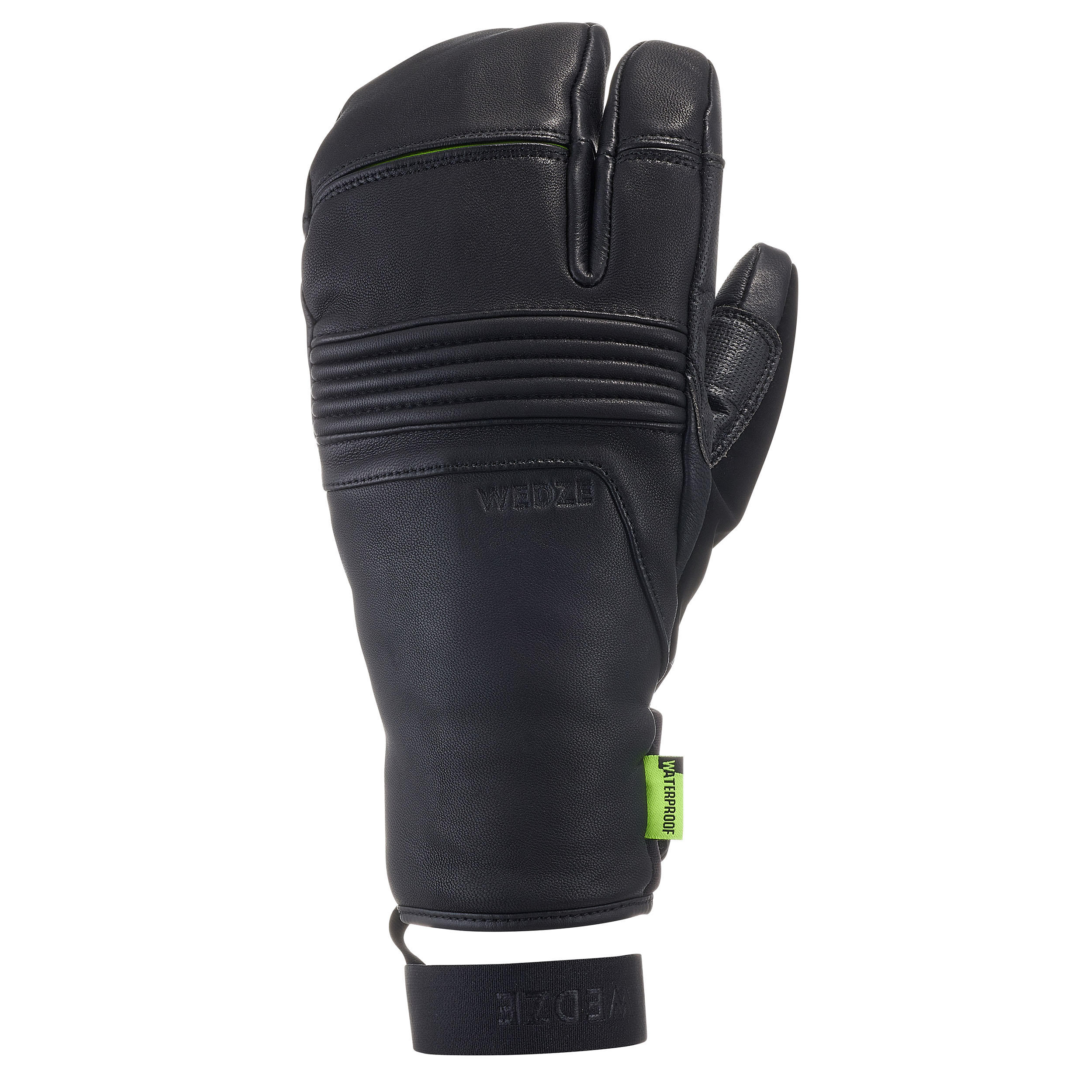 Gants chauds à 3 doigts – ski 900 noir - WEDZE