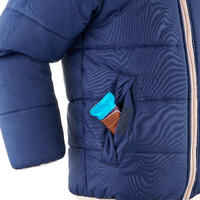 Children's Ski Jacket Warm Reverse - Blue and Pink