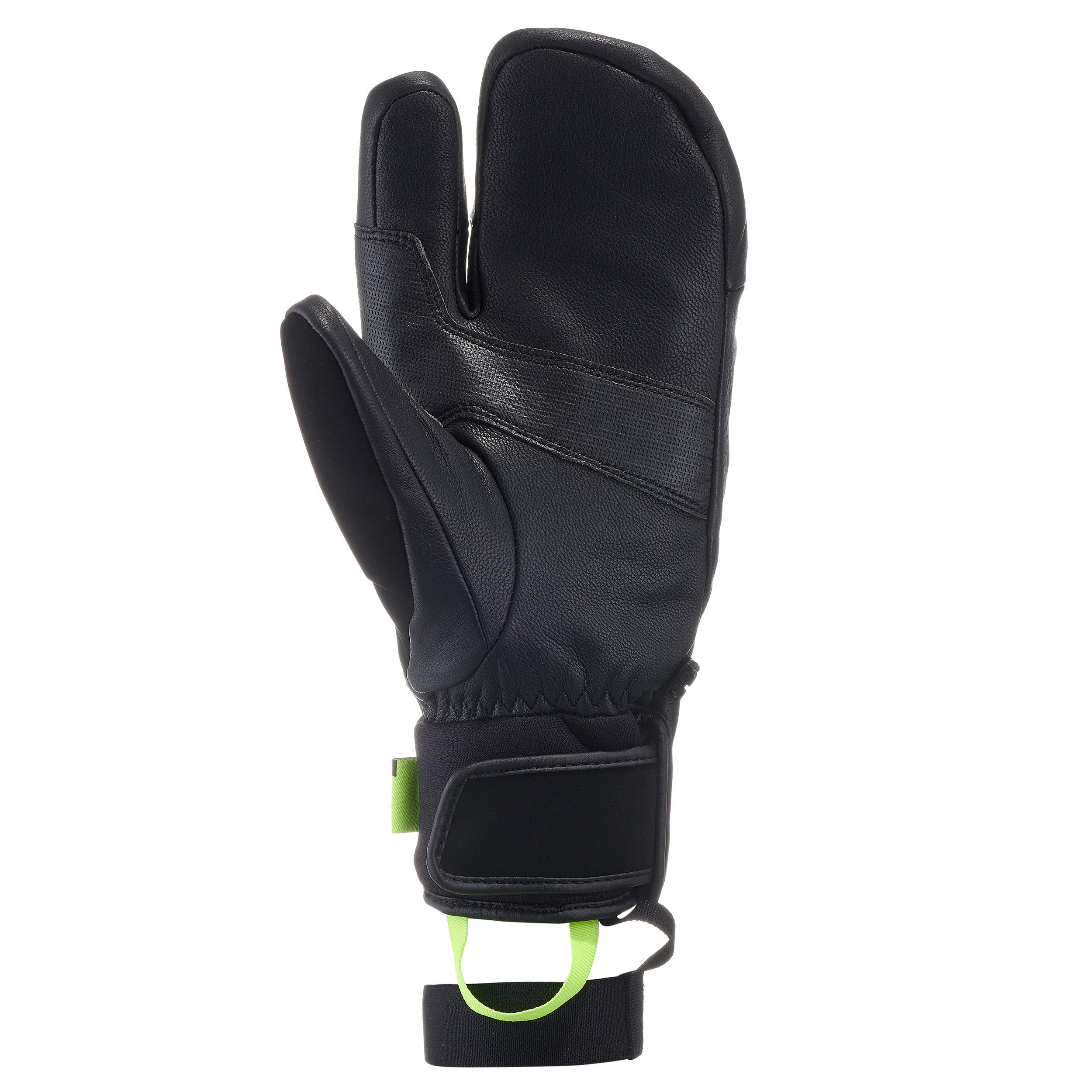 3-Finger Warm Gloves - Ski 900 Black - WEDZE
