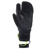 Перчатки горнолыжные для трассового катания взрослые черные LOBSTER 900 Wedze
