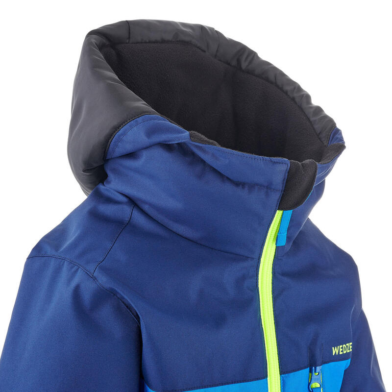 Kids’ Warm and Waterproof Ski Suit - 100 Blue