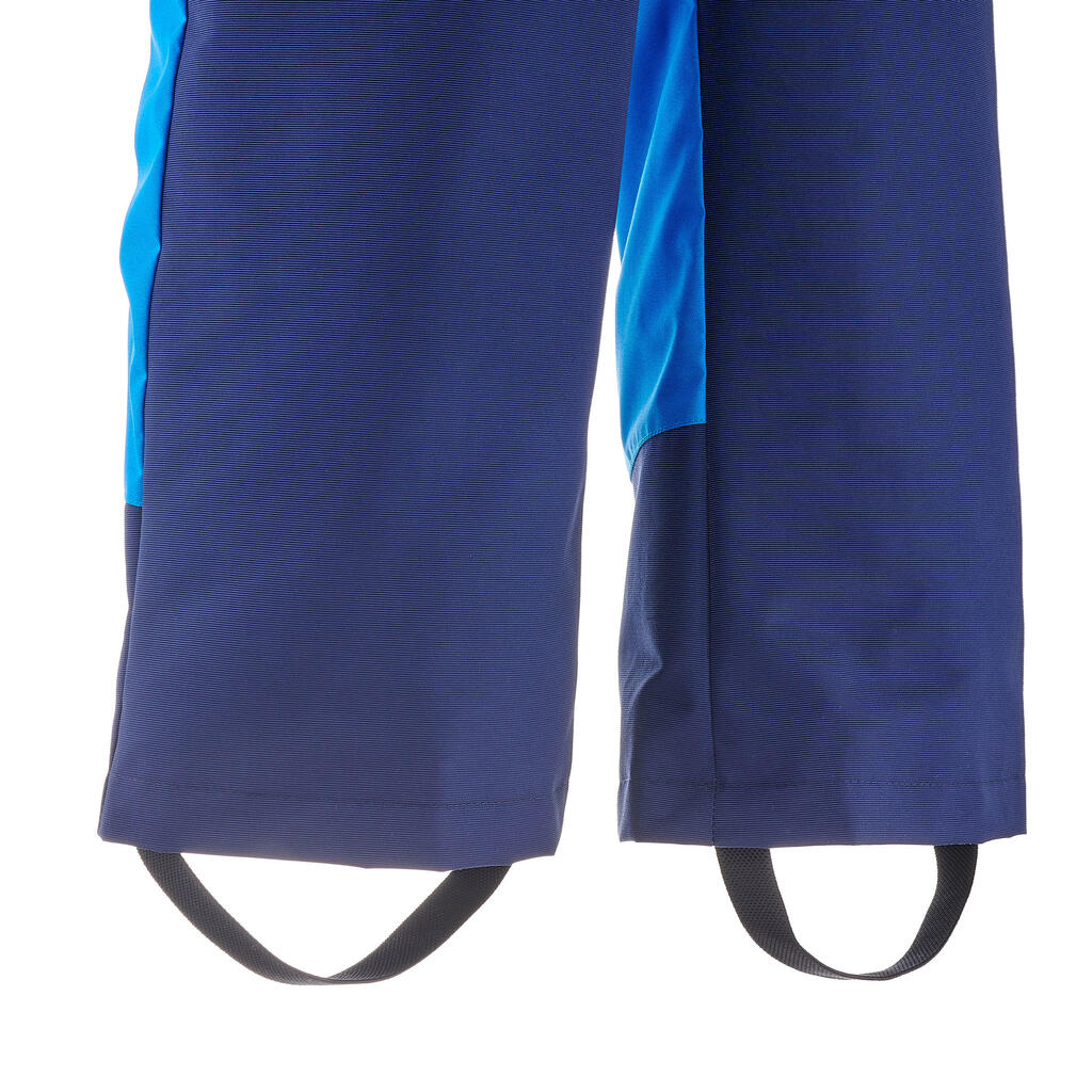 Traje de esquí niños cálido e impermeable - 100 azul 