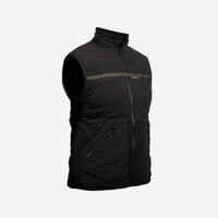 Country Sport Silent Padded Gilet 500 Black.