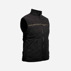 Country Sport Silent Padded Gilet 500 Black.