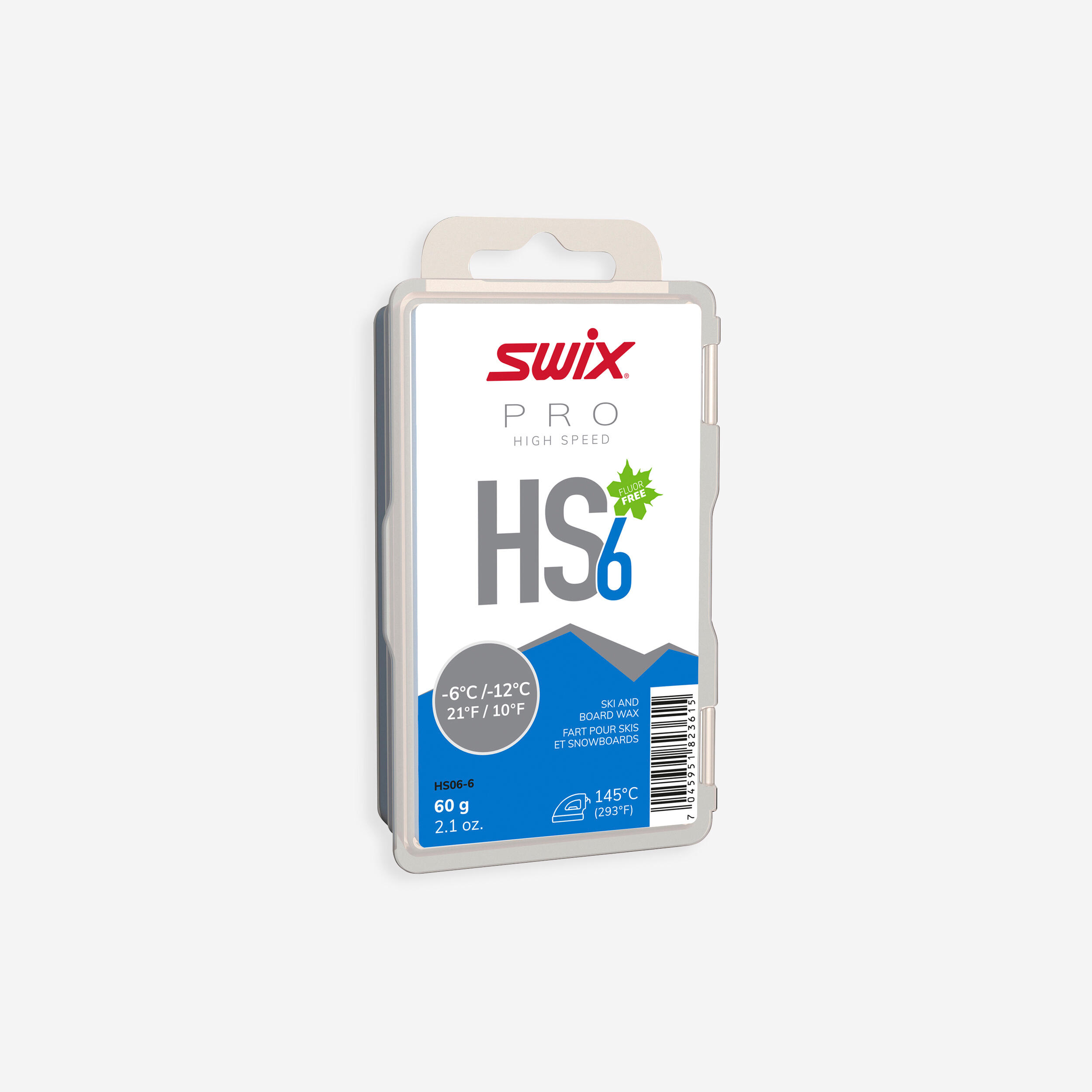 Photos - Other for Winter Sports Swix Warm Wax Hs6 -6°c/-12° - 60g - Blue 