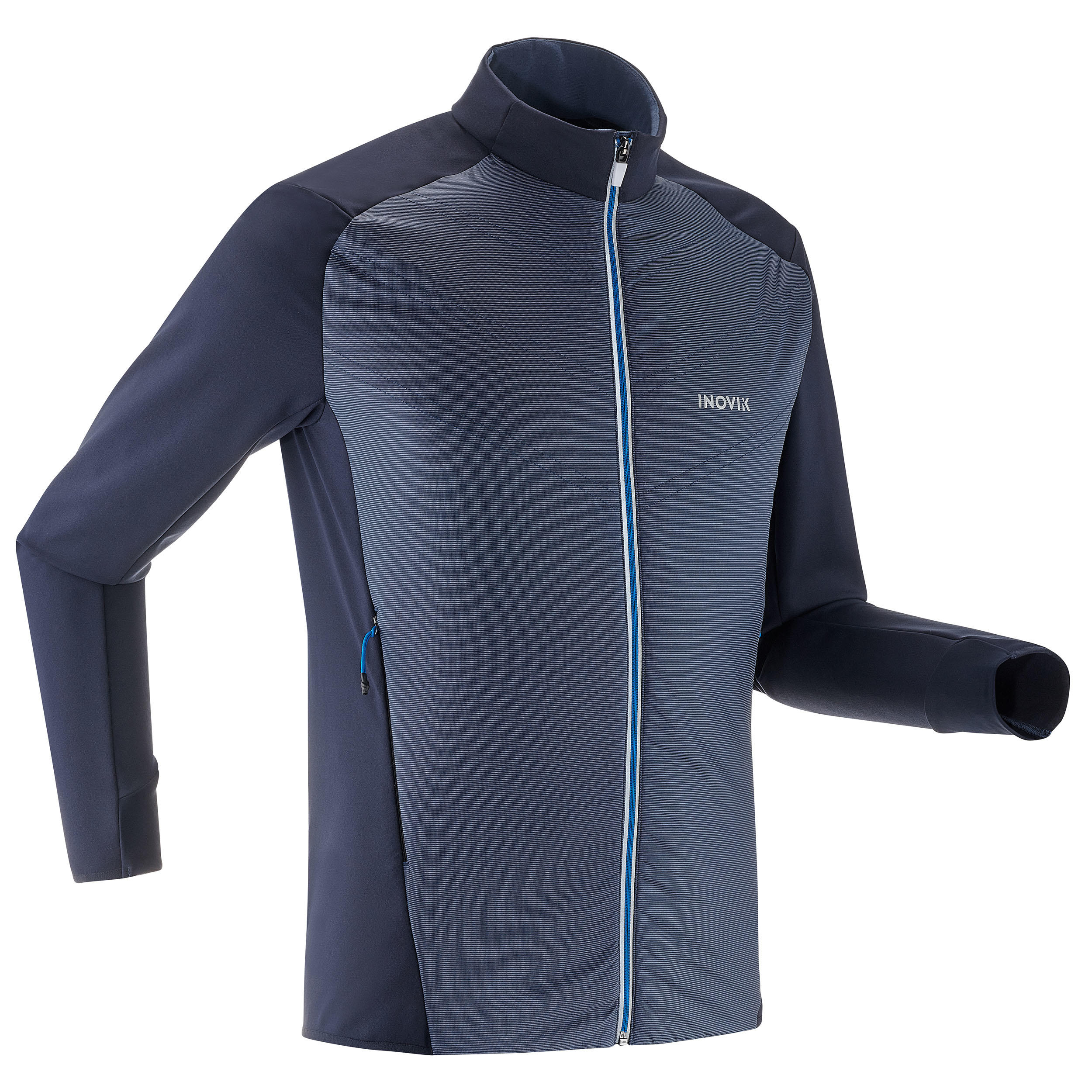 550 XC Ski Jacket Men Asphalt blue‎ Inovik Decathlon