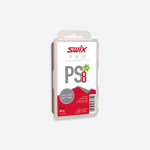 
      Skiwachs Gleitwachs PS8 Red -4/+4 °C 60 g
  