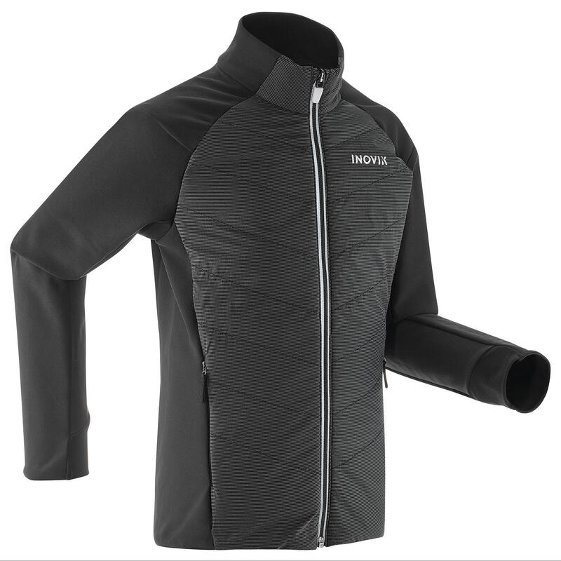 Veste de ski de fond enfant, 550 bleu