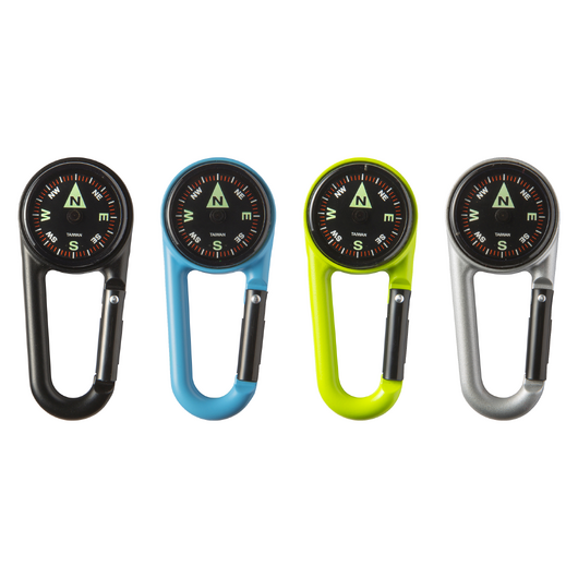 Boussole mousqueton d'orientation compacte 50MULTICOLOR
