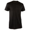 เสื้อยืดผู้ชายสำหรับใส่ออกกำลังกายแบบคาร์ดิโอรุ่น 100 (สีดำ)