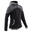 Trainingsjacke S500 Gym mit Kapuze Kinder schwarz mit Print