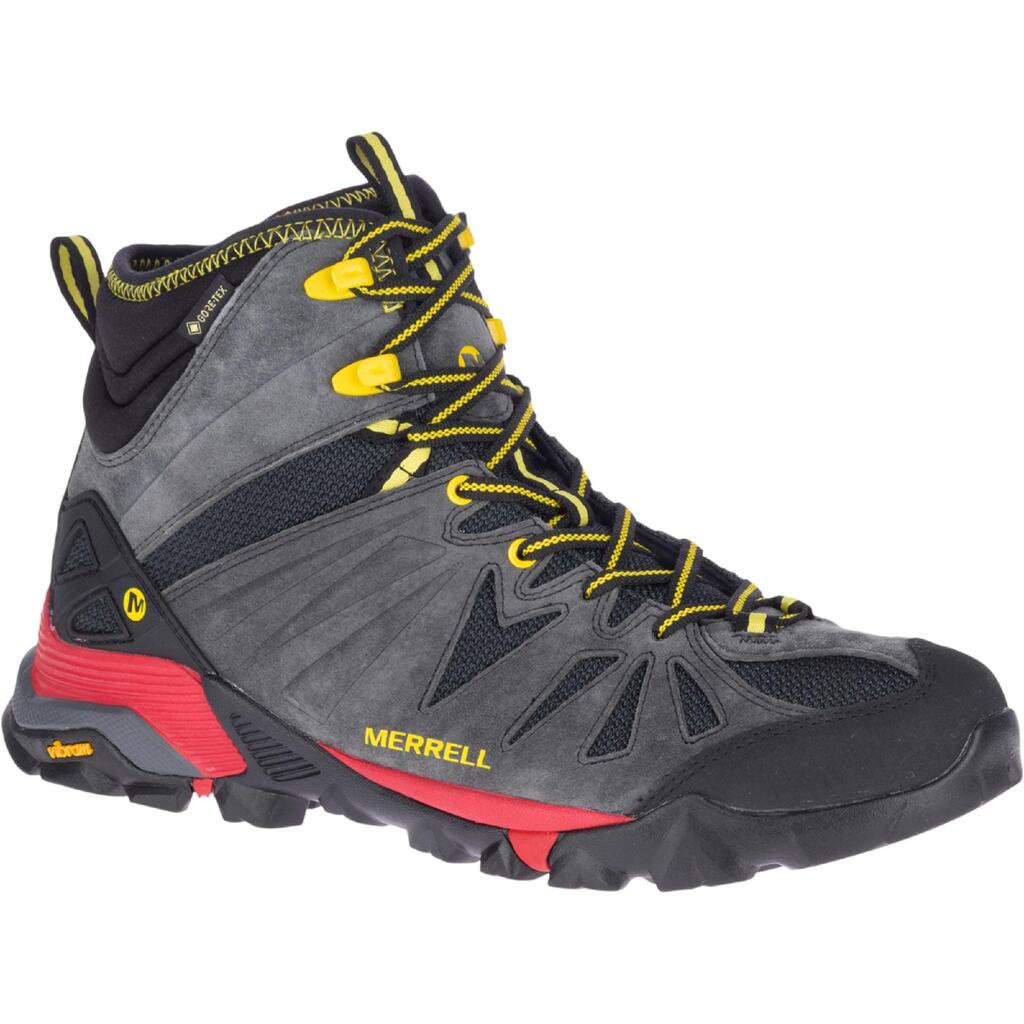 Men's waterproof walking boots - Merrell Capra Mid Gore-tex