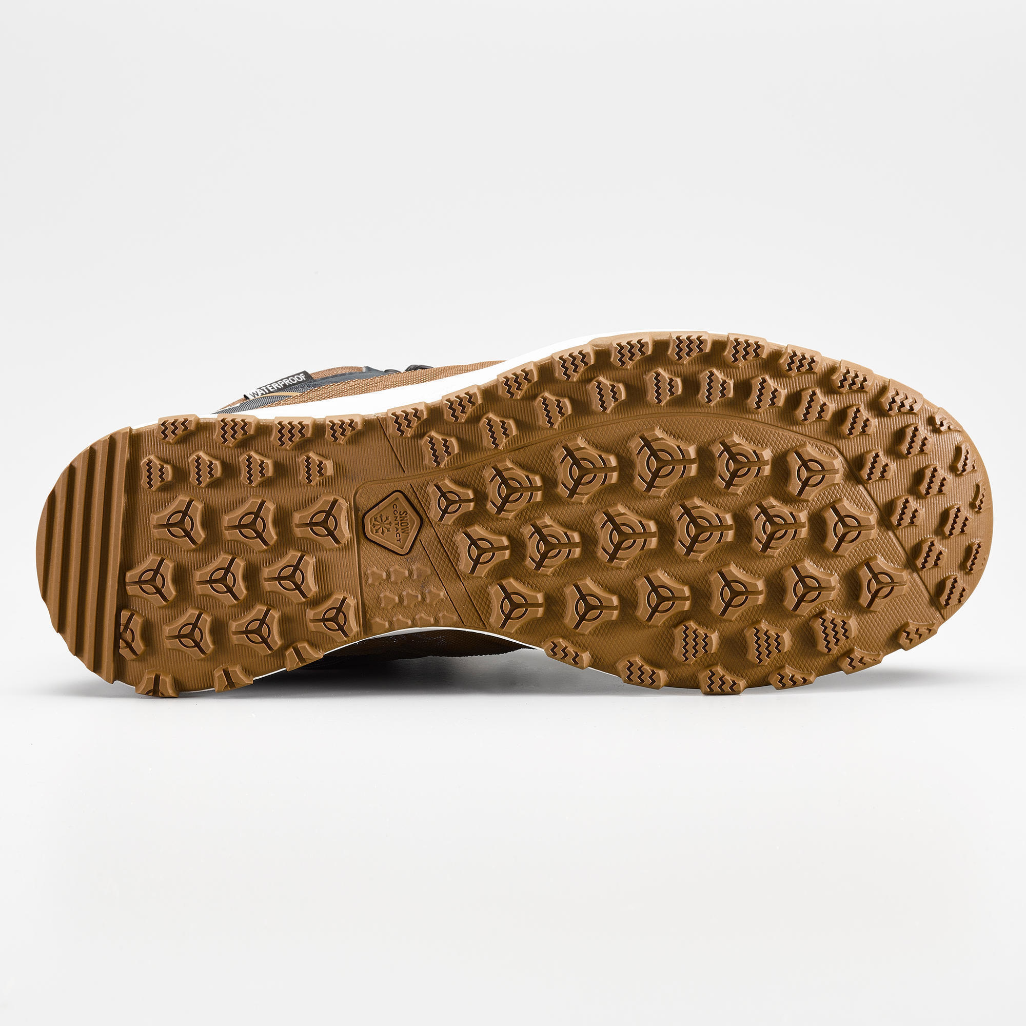 BOTINES SENDERISMO IMPERMEABLES HOMBRE NH500 4/5
