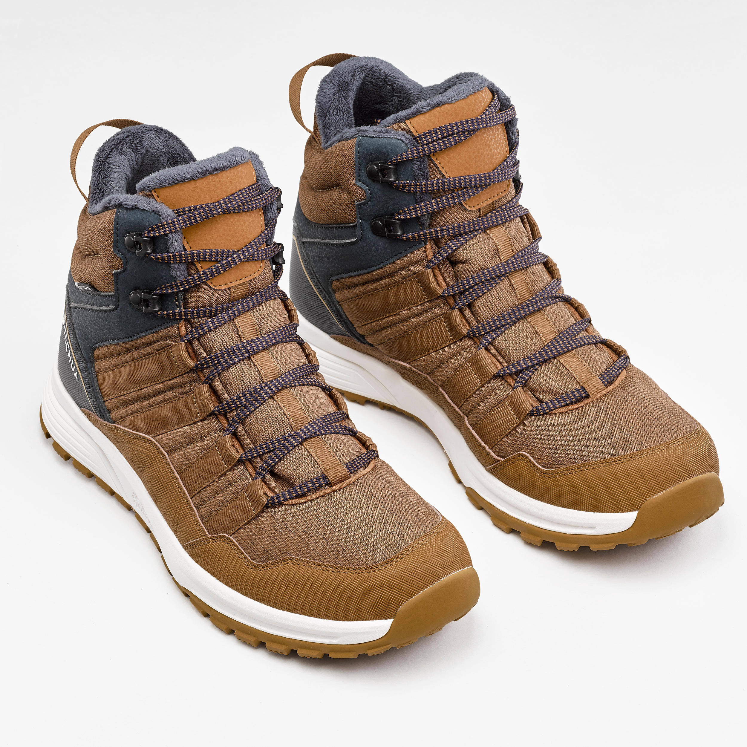 Men’s warm and waterproof hiking boots - SH500 MID 2/7
