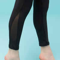 Leggings Negro con Lentejuelas Gimnasia Artística Femenina