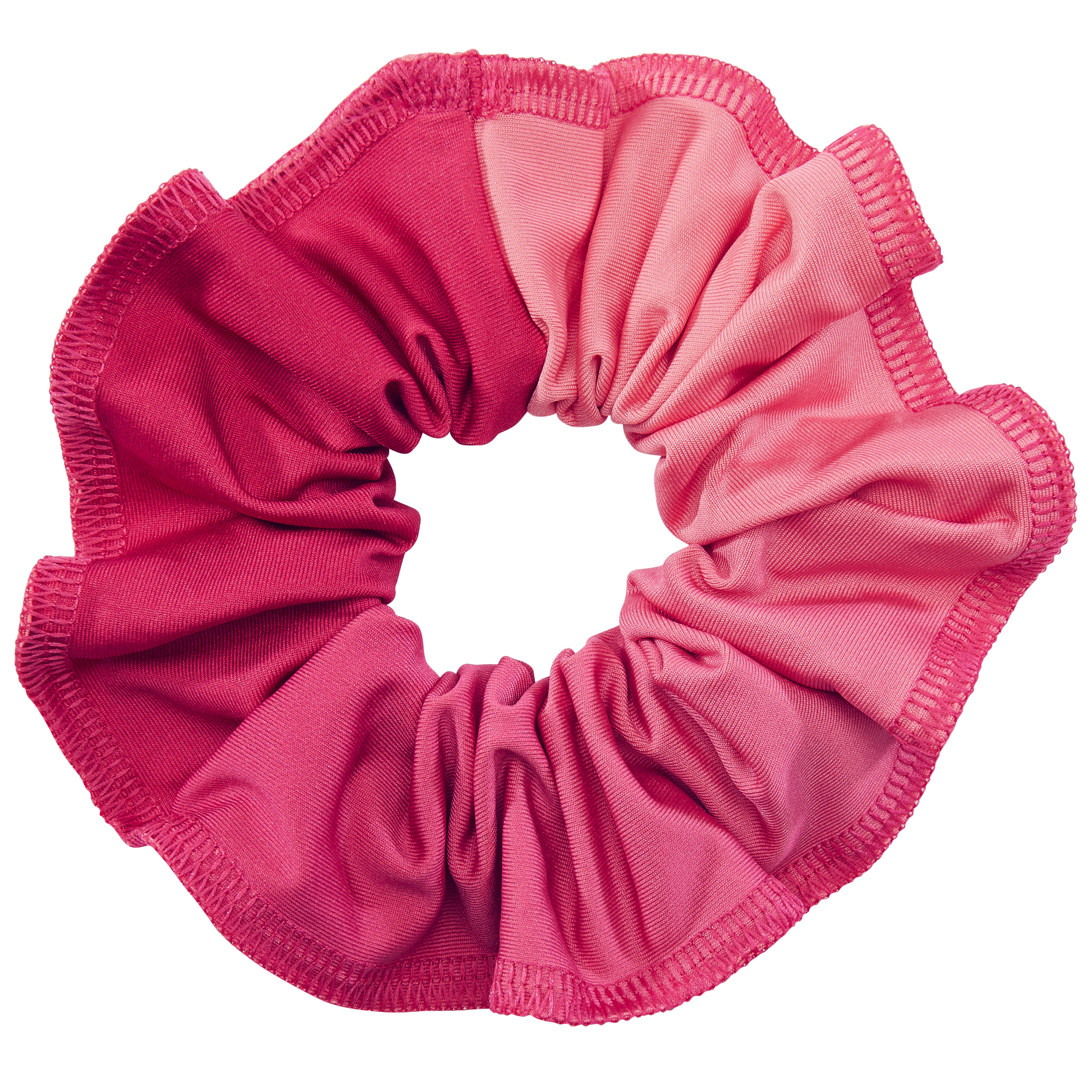 Scrunchie da ginnastica glitterato da donna, rosa chiaro