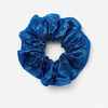 Women's Sequined Gymnastics Scrunchie - Blue